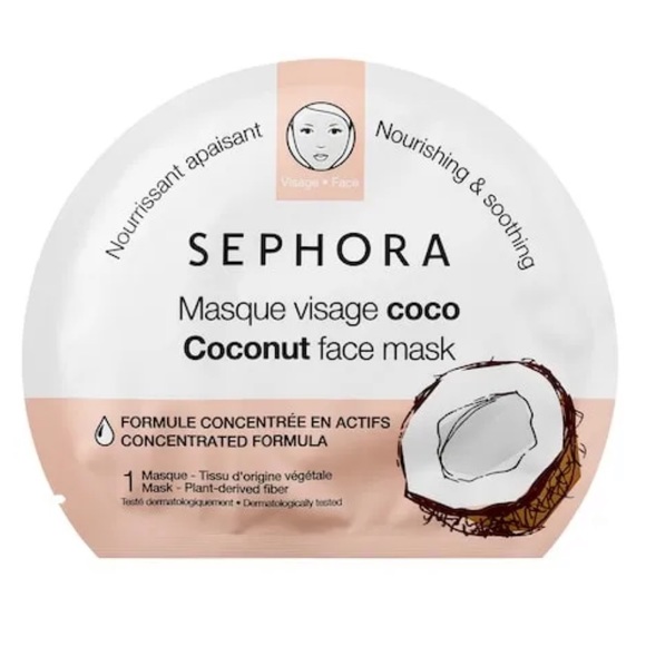 Sephora Other - 5/$25 Sephora Coconut Face Mask
